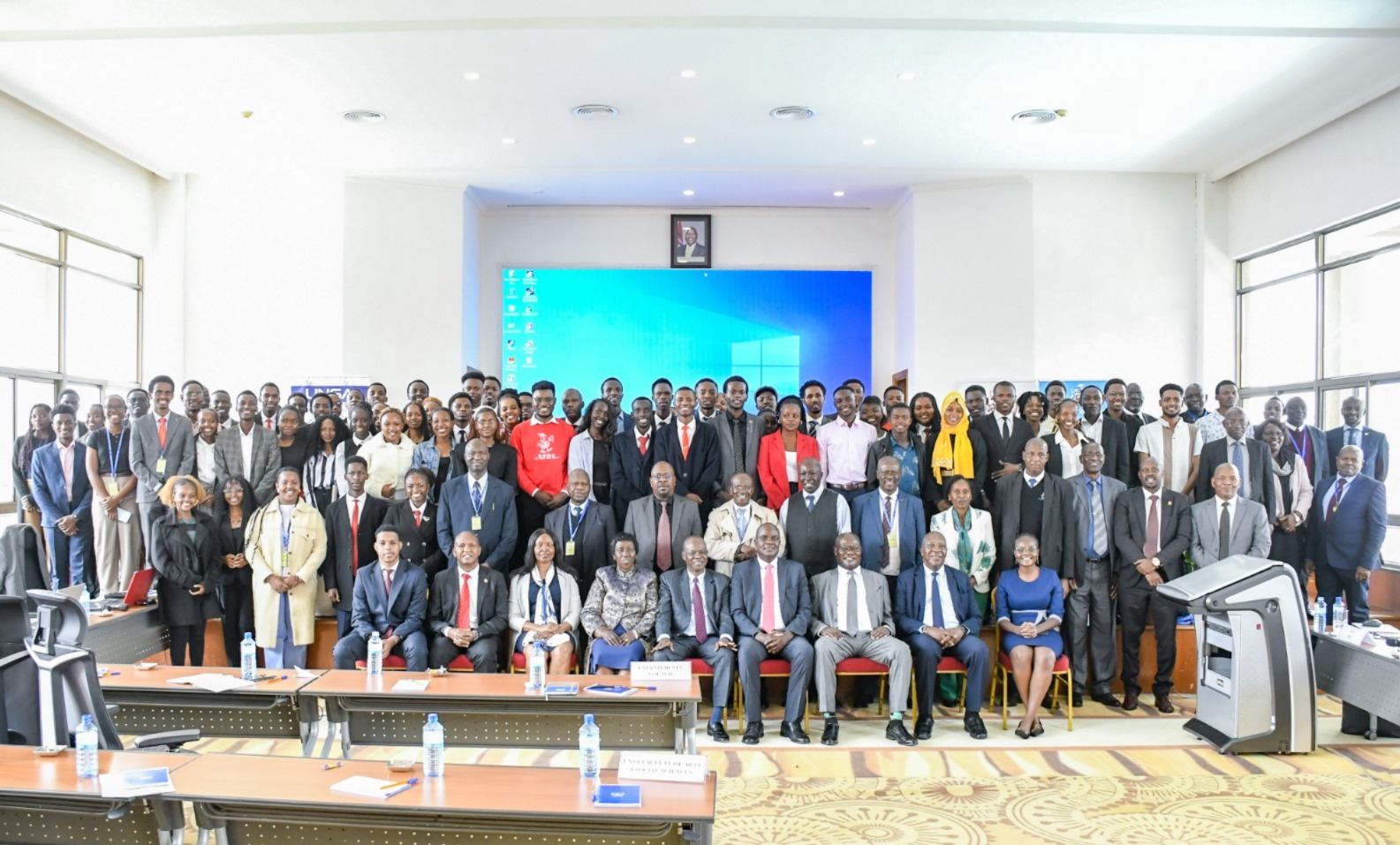 Group Photo of UNSA 2026 2027 Students Induction